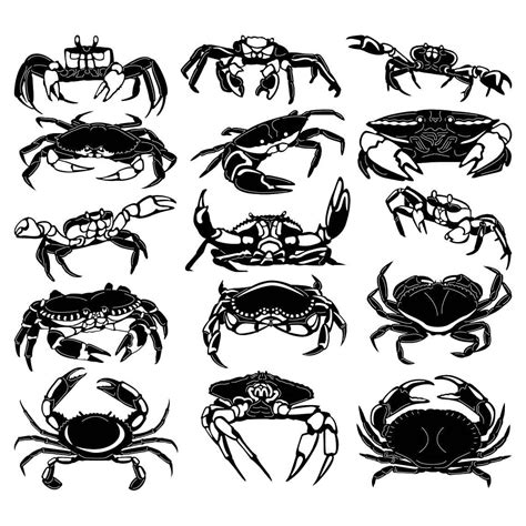 cnc rear crab|Animal Figure DXF Files .